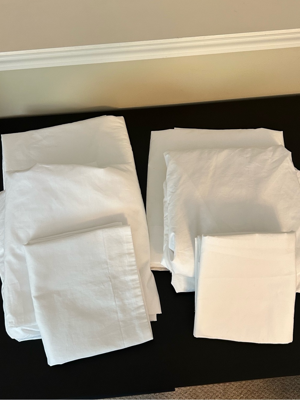 Pottery Barn Teen Dorm Twin/twin XL organic white sheet set